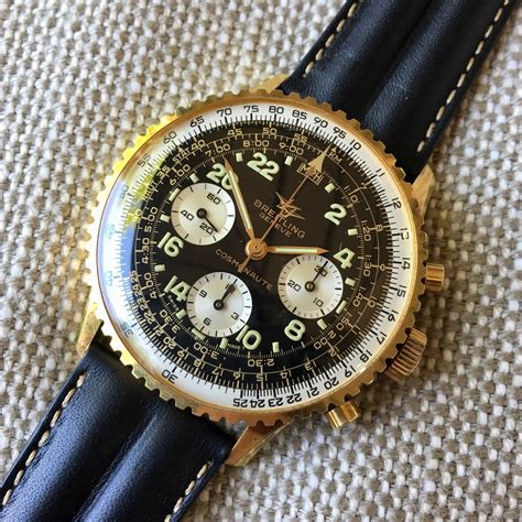 breitling vintage navitimer cosmograph 08919|Breitling Vintage Navitimer Cosmonaute Gold Plated Circa 1966.